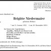 Rehner Brigitte 1932-2010 Todesanzeige